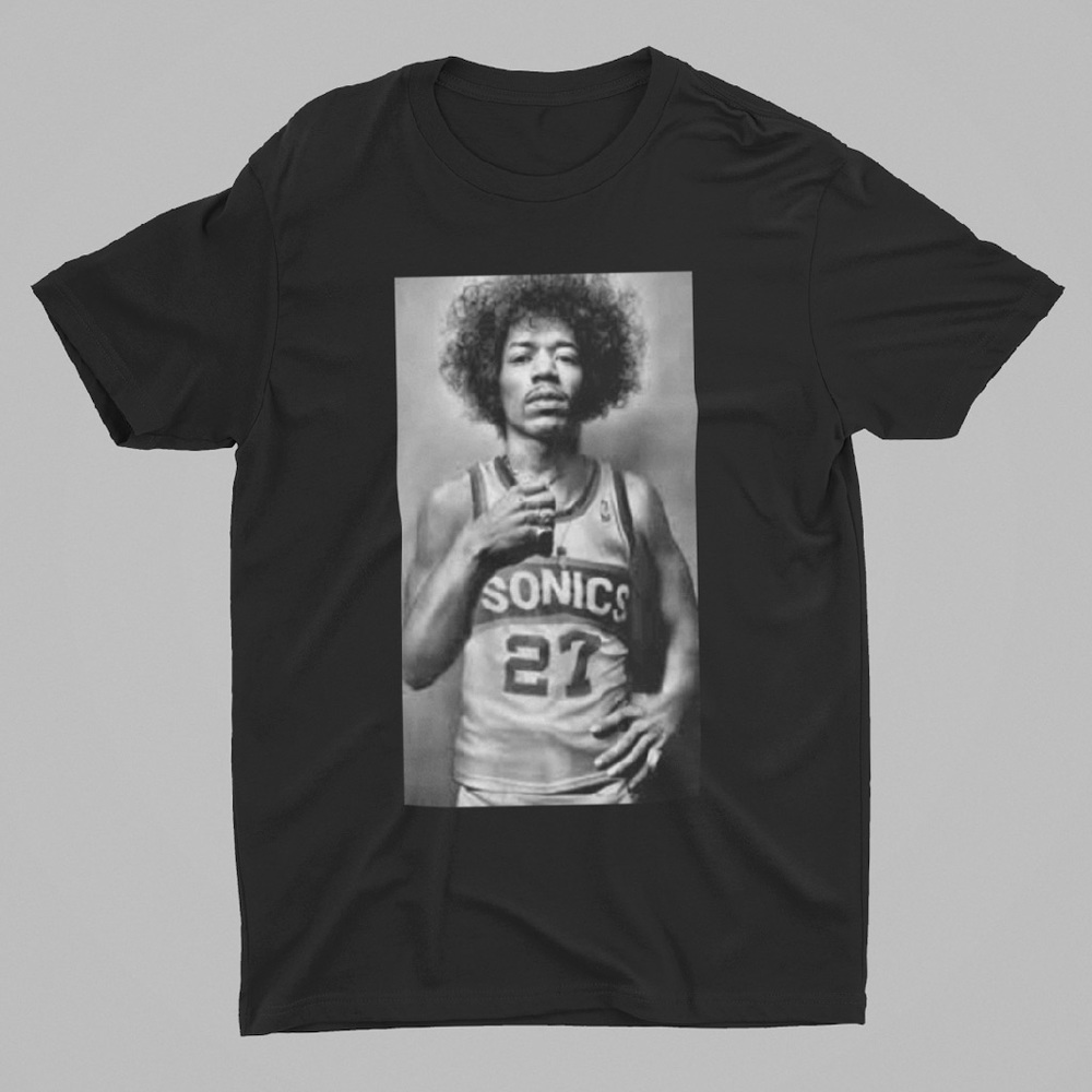 Seattle SuperSonics Jimi Hendrix Shirt
